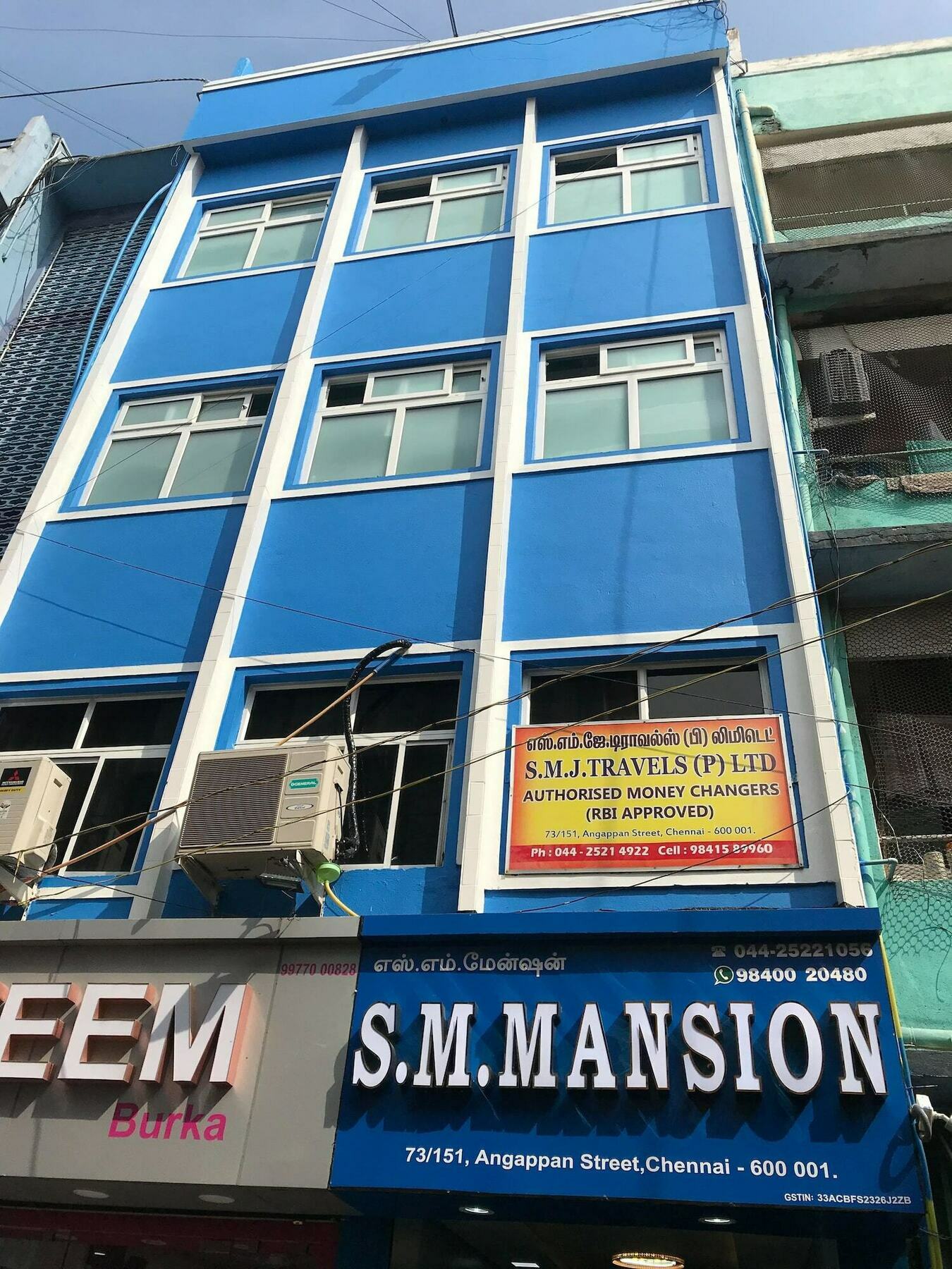 Sm Mansion Near Harbour & High Court Hotel Chennai Ngoại thất bức ảnh